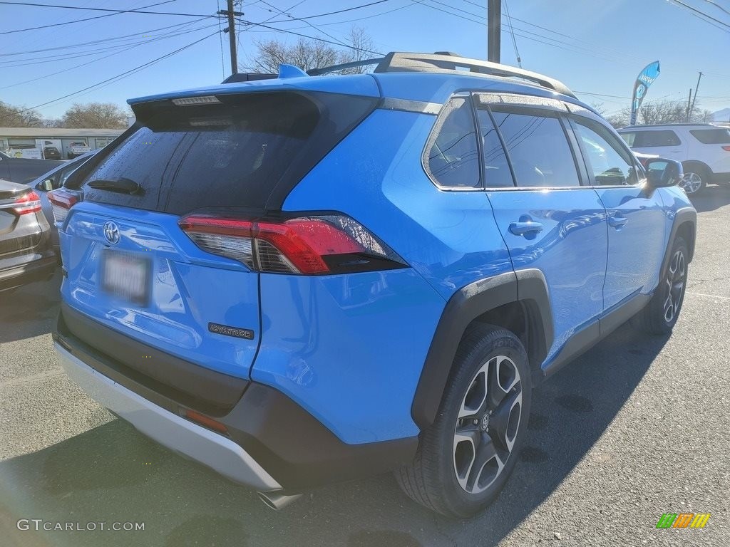 2019 RAV4 Adventure AWD - Blue Flame / Black photo #8