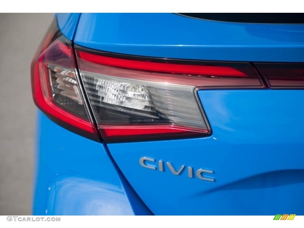 2022 Civic Sport Touring Hatchback - Boost Blue Metallic / Black photo #6