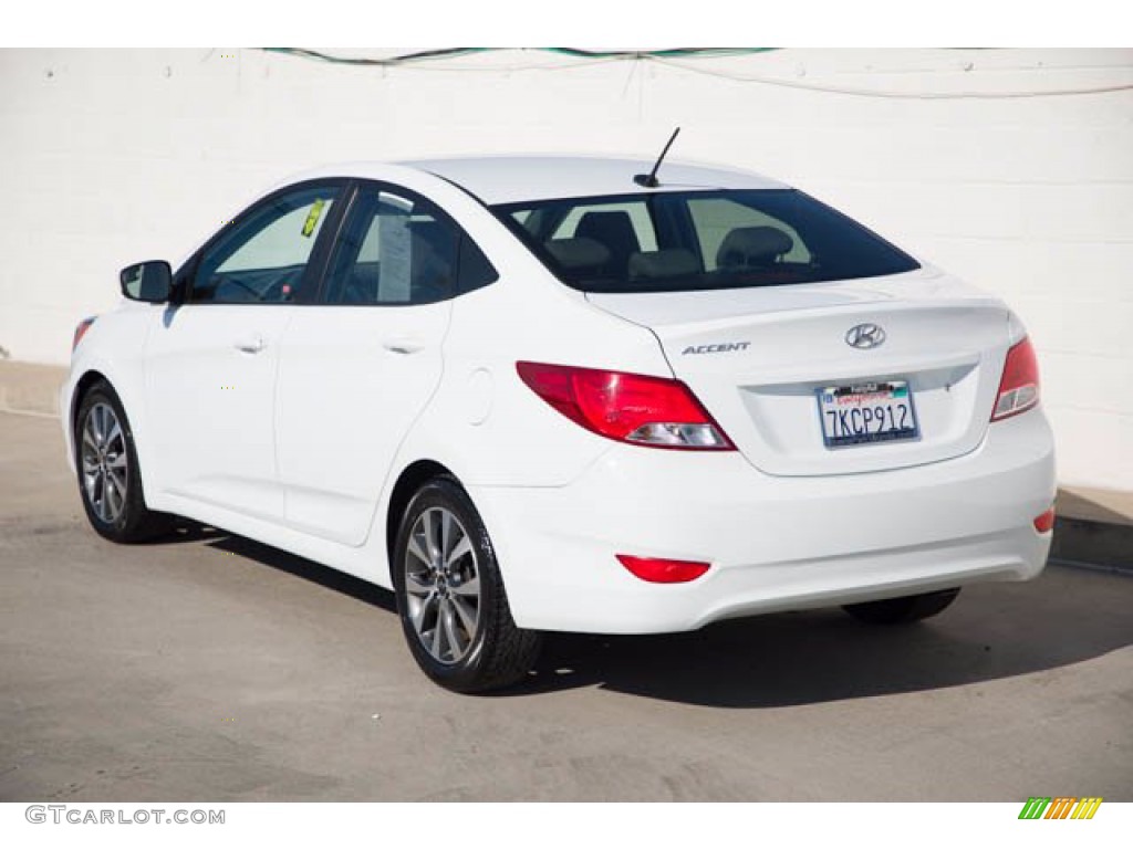 2015 Accent GLS - Century White / Gray photo #2