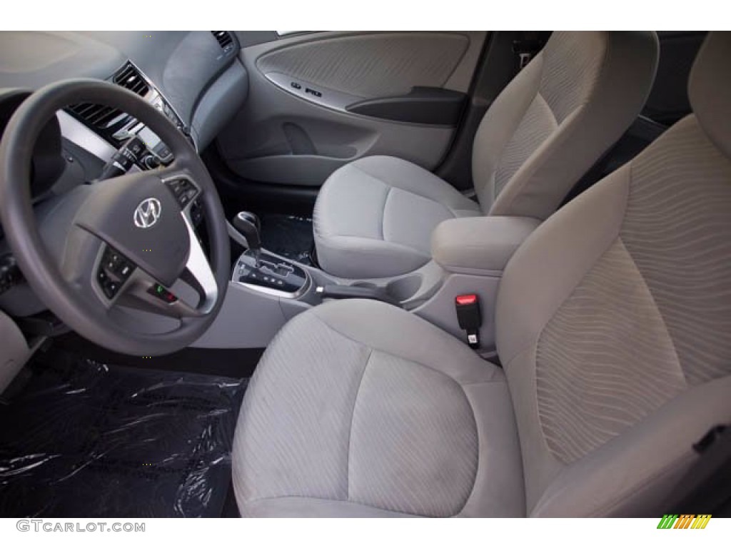 2015 Accent GLS - Century White / Gray photo #3