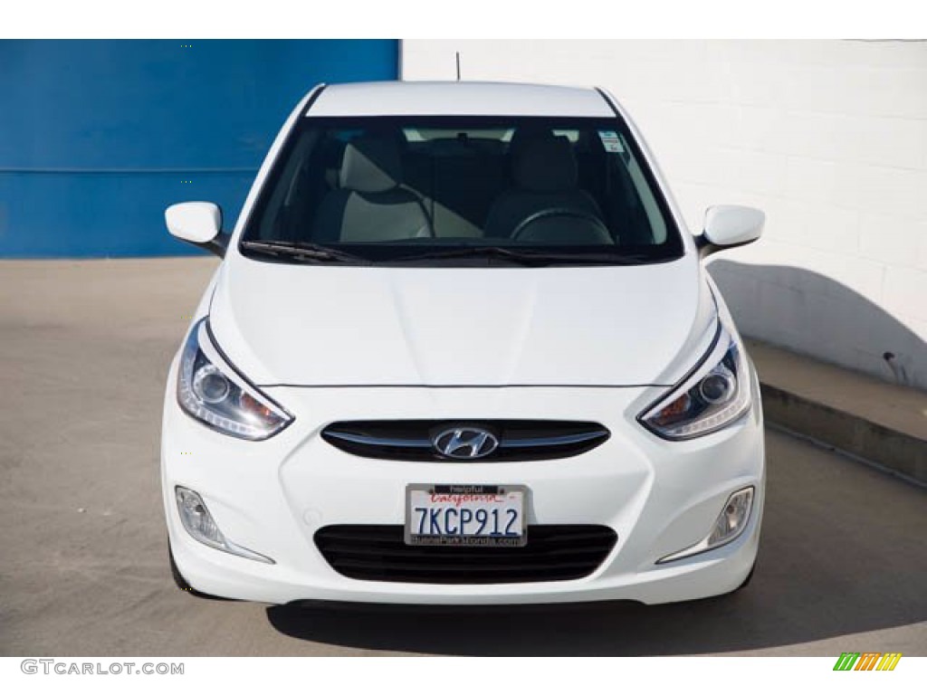 2015 Accent GLS - Century White / Gray photo #7