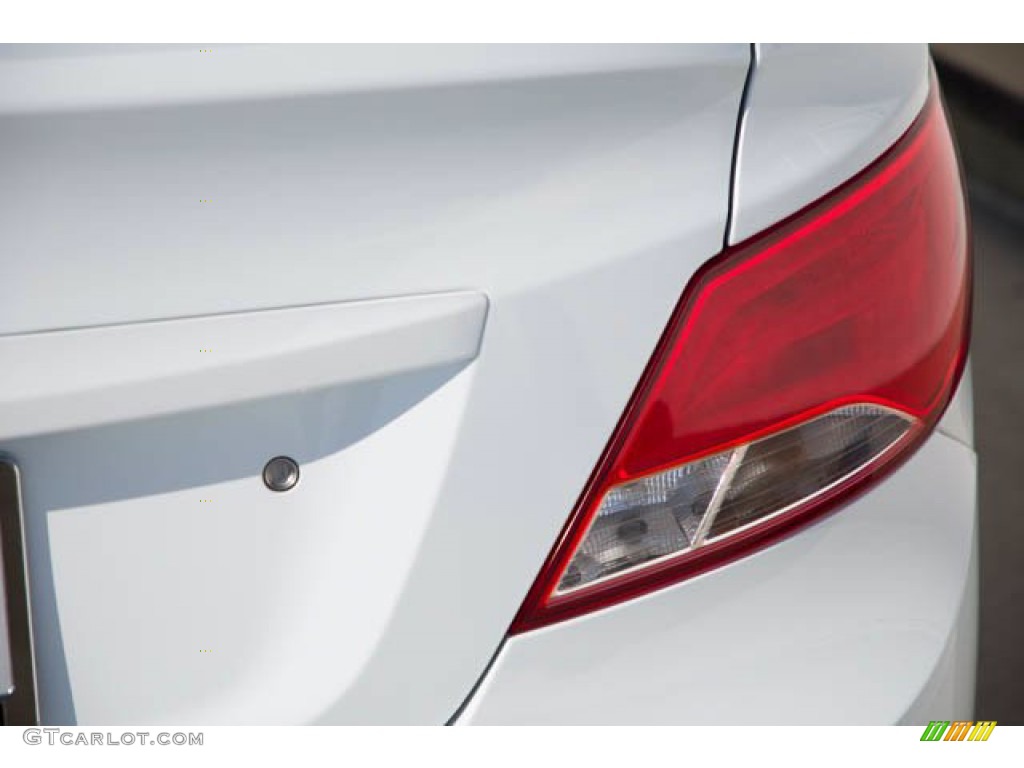 2015 Accent GLS - Century White / Gray photo #11