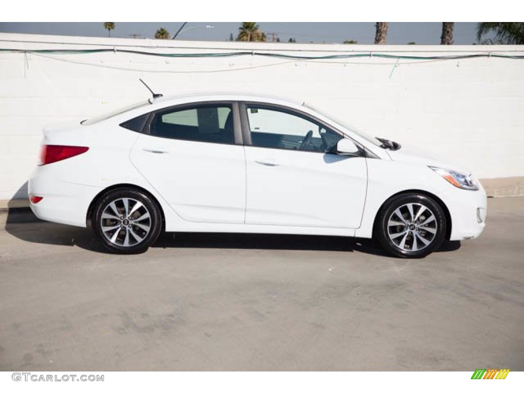Century White 2015 Hyundai Accent GLS Exterior Photo #143619627