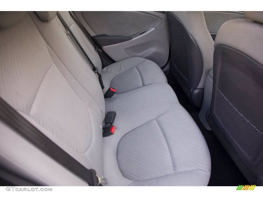 2015 Accent GLS - Century White / Gray photo #18