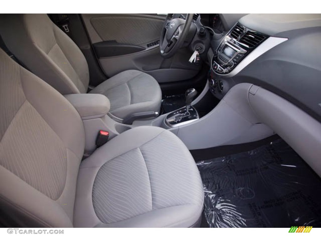 2015 Accent GLS - Century White / Gray photo #20