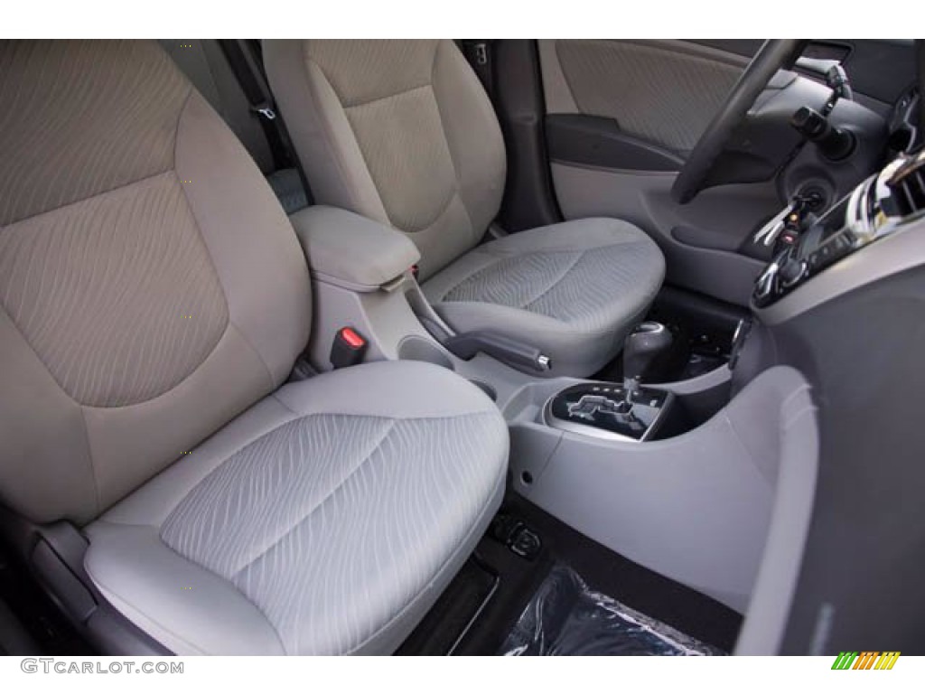 2015 Accent GLS - Century White / Gray photo #21
