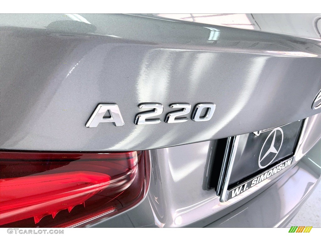 2019 A 220 Sedan - Mountain Grey Metallic / Neva Grey/Black photo #31