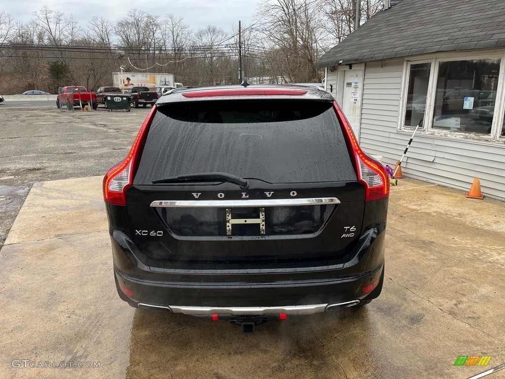 2014 XC60 T6 AWD - Black Sapphire Metallic / Black photo #7