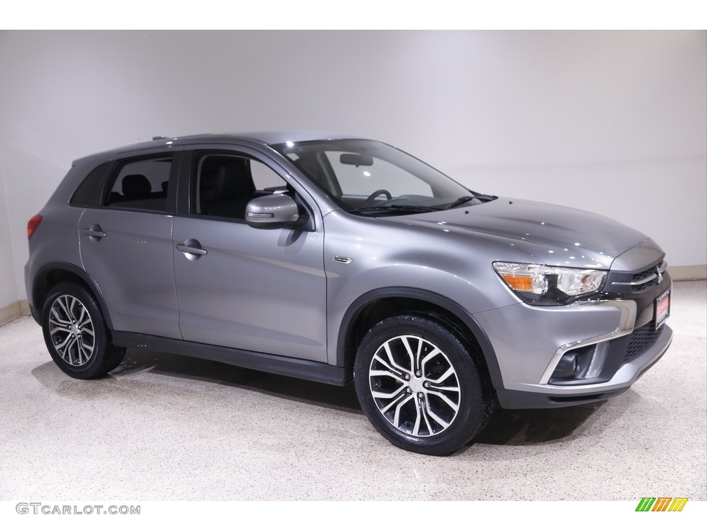 Mercury Gray Metallic 2018 Mitsubishi Outlander Sport SE AWC Exterior Photo #143620939