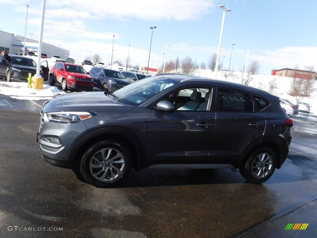 2017 Tucson SE AWD - Coliseum Gray / Gray photo #6