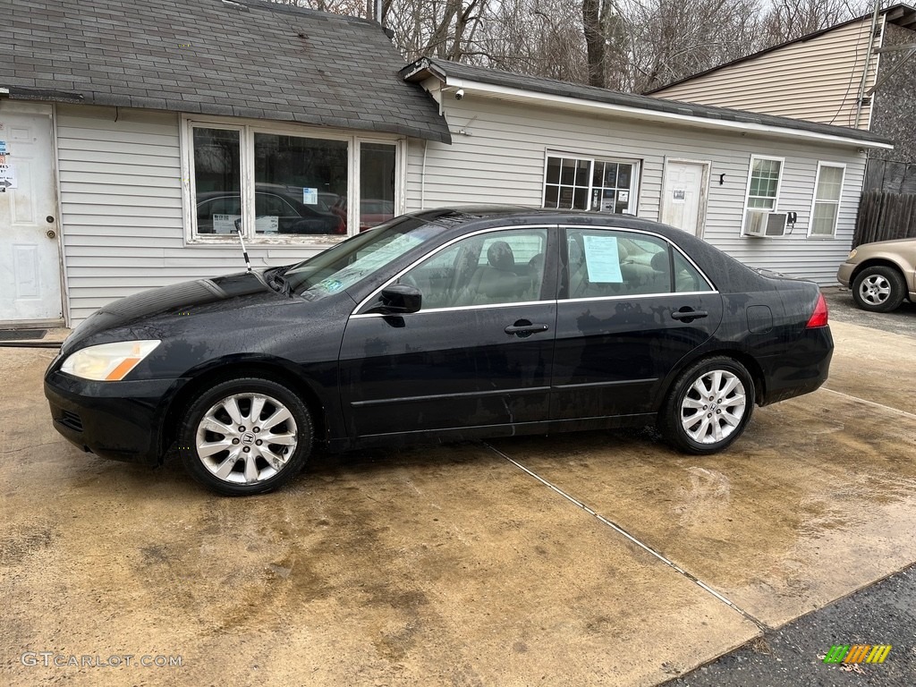 2007 Accord EX-L V6 Sedan - Desert Mist Metallic / Ivory photo #3