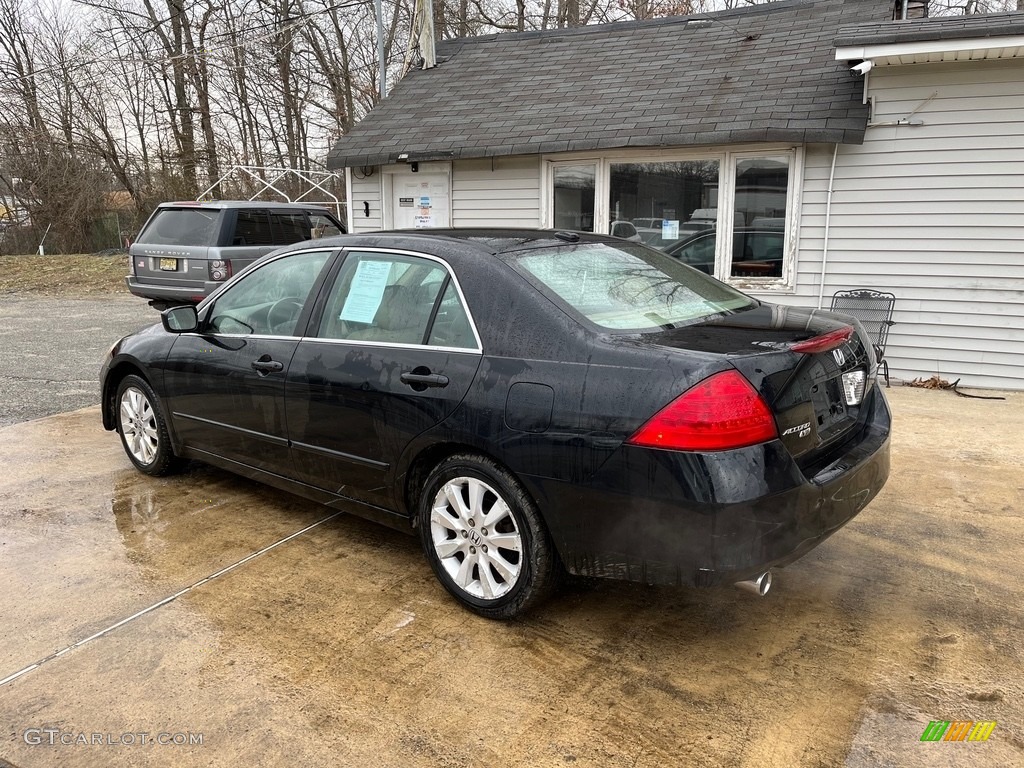 2007 Accord EX-L V6 Sedan - Desert Mist Metallic / Ivory photo #5