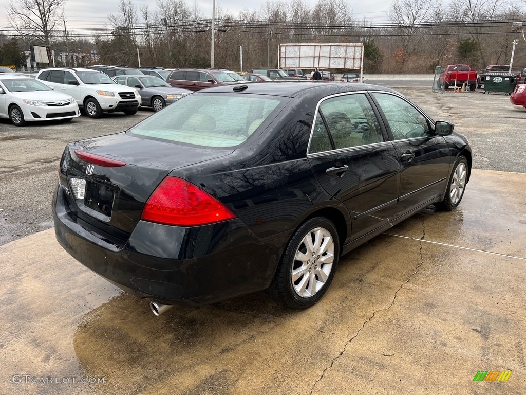 2007 Accord EX-L V6 Sedan - Desert Mist Metallic / Ivory photo #7