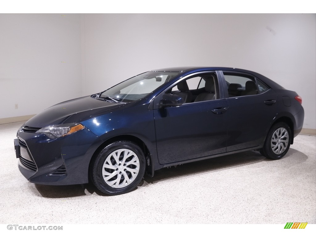 2019 Corolla LE - Galactic Aqua Mica / Ash/Dark Gray photo #3