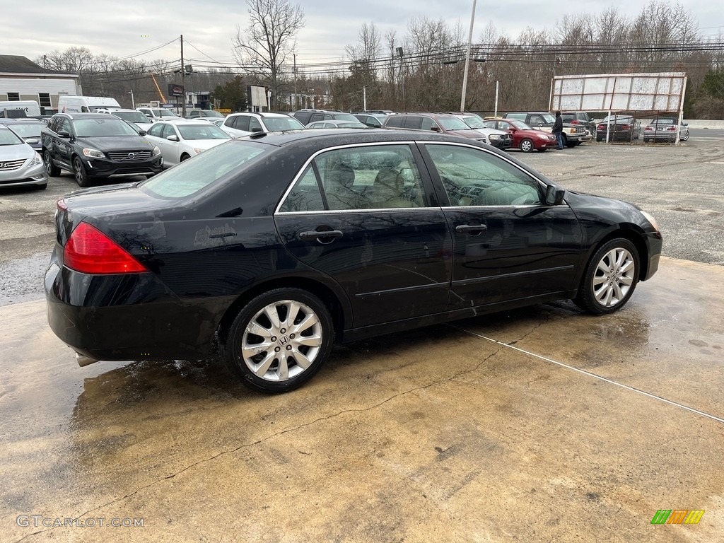 2007 Accord EX-L V6 Sedan - Desert Mist Metallic / Ivory photo #8