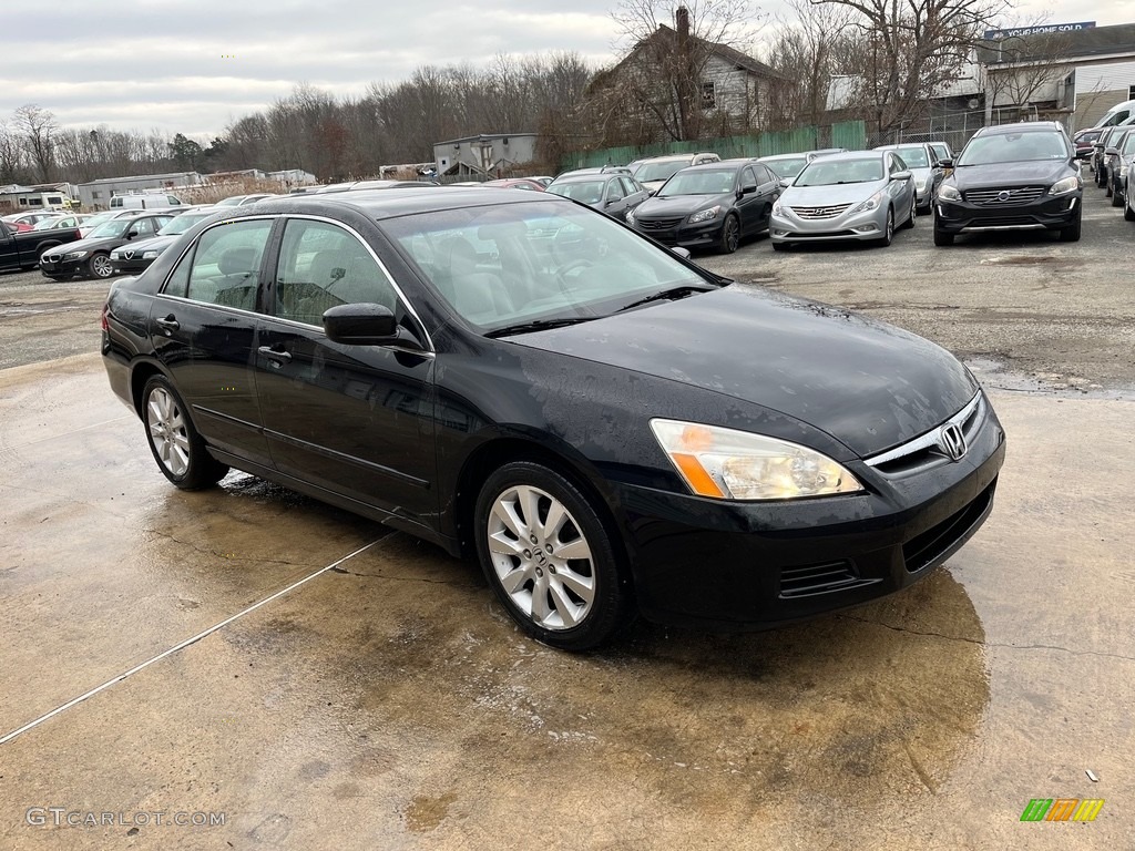 2007 Accord EX-L V6 Sedan - Desert Mist Metallic / Ivory photo #10