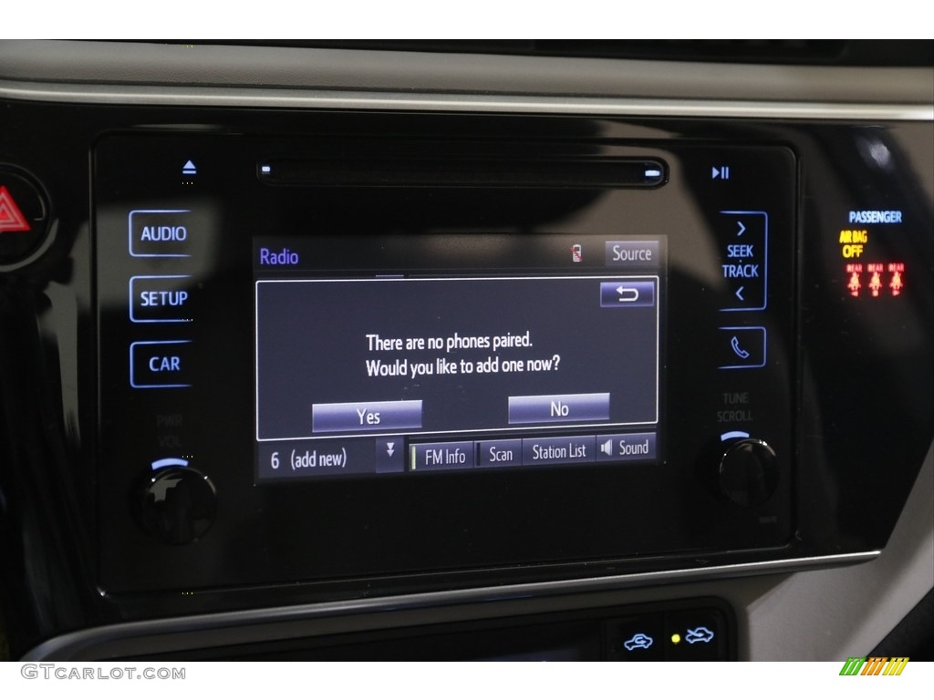 2019 Corolla LE - Galactic Aqua Mica / Ash/Dark Gray photo #11