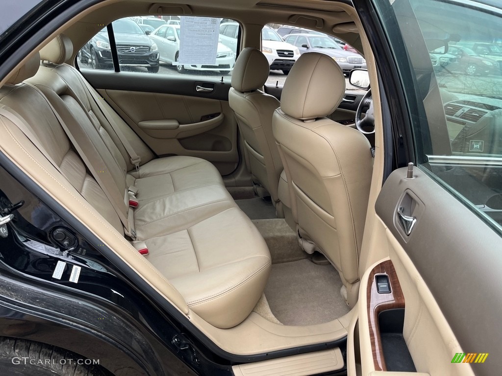 2007 Accord EX-L V6 Sedan - Desert Mist Metallic / Ivory photo #14