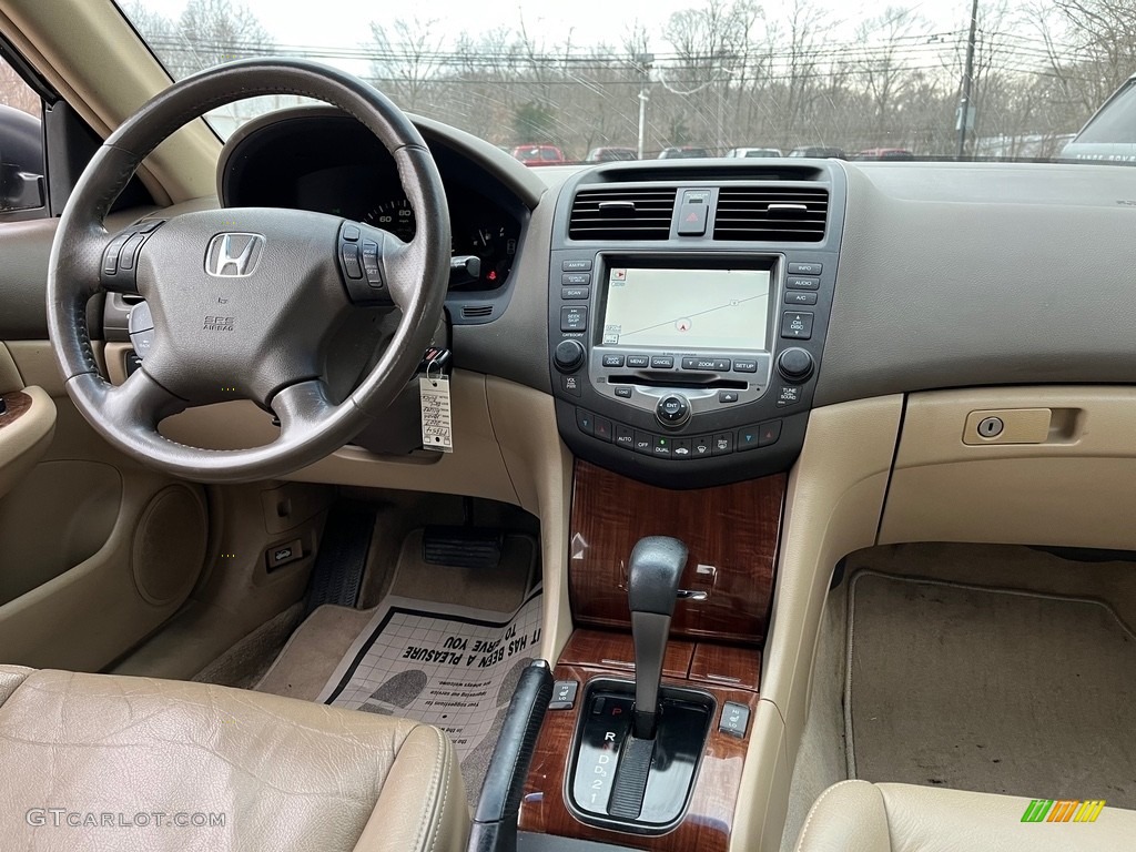 2007 Accord EX-L V6 Sedan - Desert Mist Metallic / Ivory photo #16