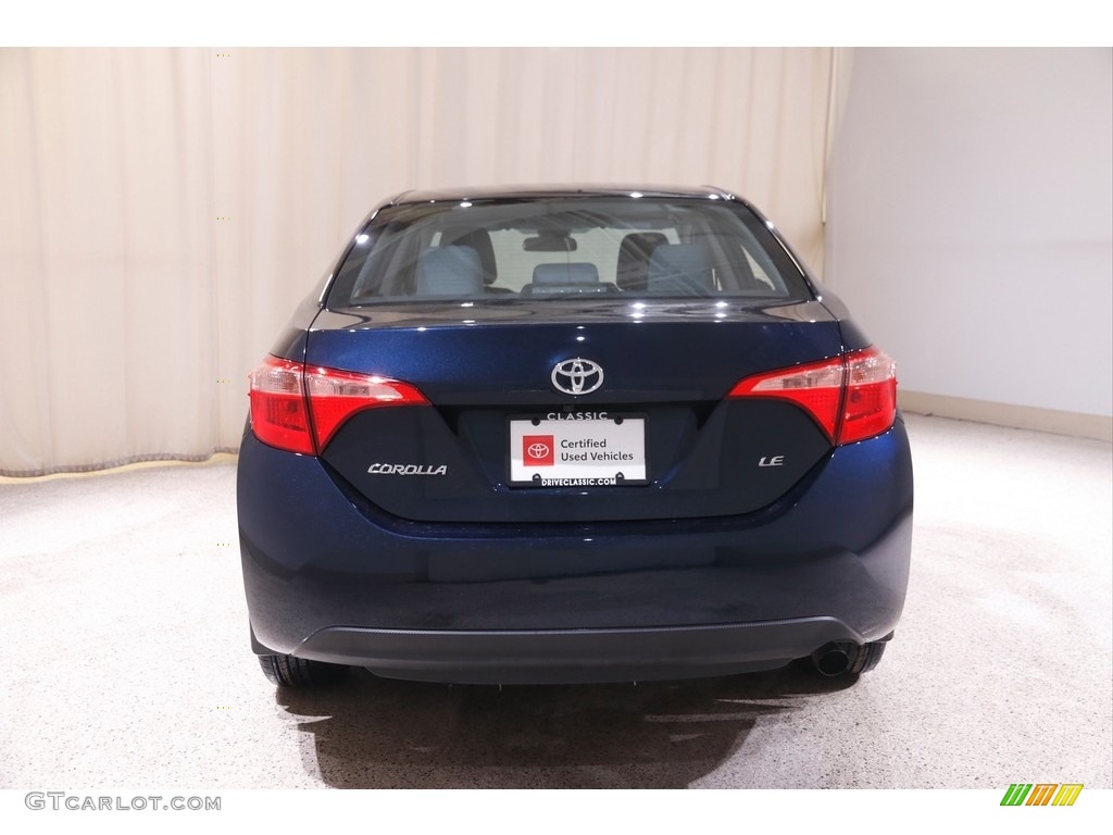 2019 Corolla LE - Galactic Aqua Mica / Ash/Dark Gray photo #16
