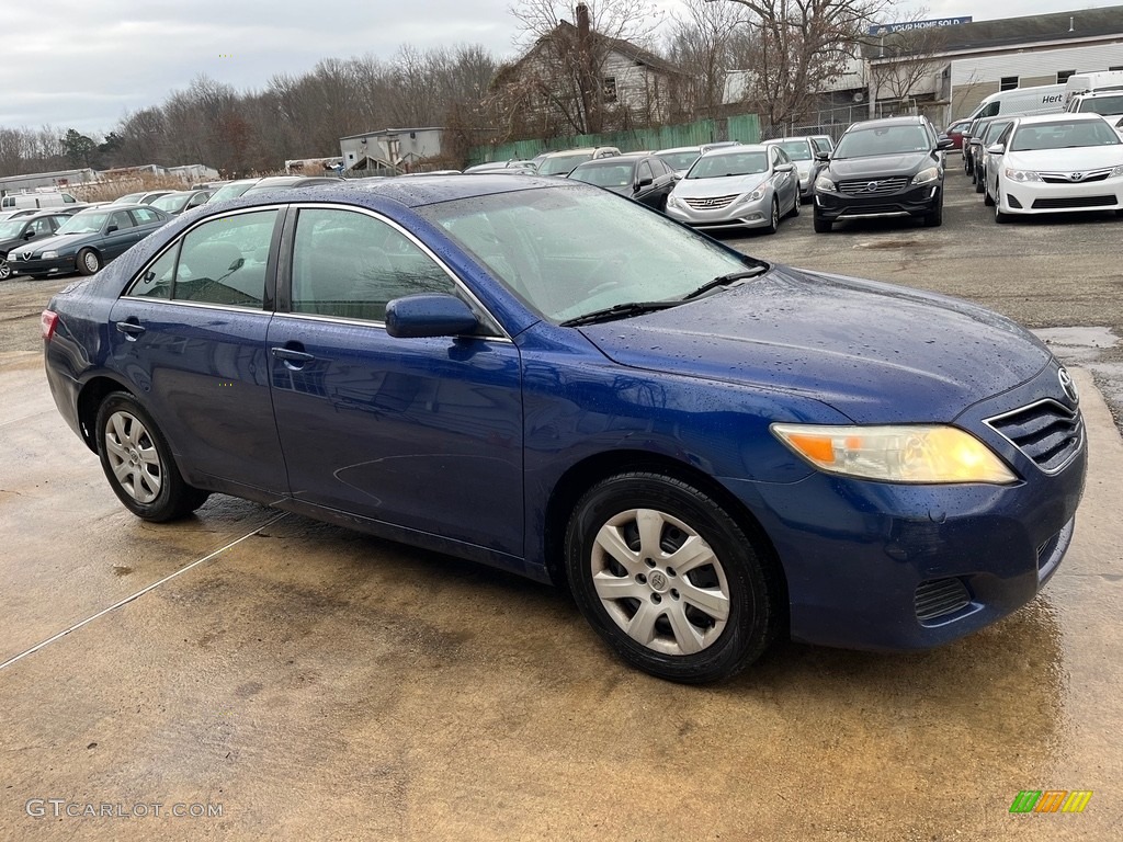 2010 Camry LE - Blue Ribbon Metallic / Ash Gray photo #9