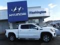 Summit White - Sierra 1500 SLT Crew Cab 4WD Photo No. 2