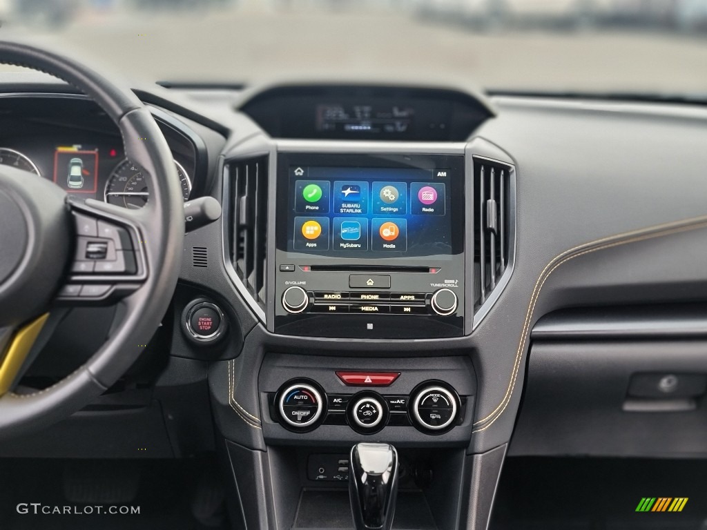 2021 Crosstrek Sport - Plasma Yellow Pearl / Gray photo #3