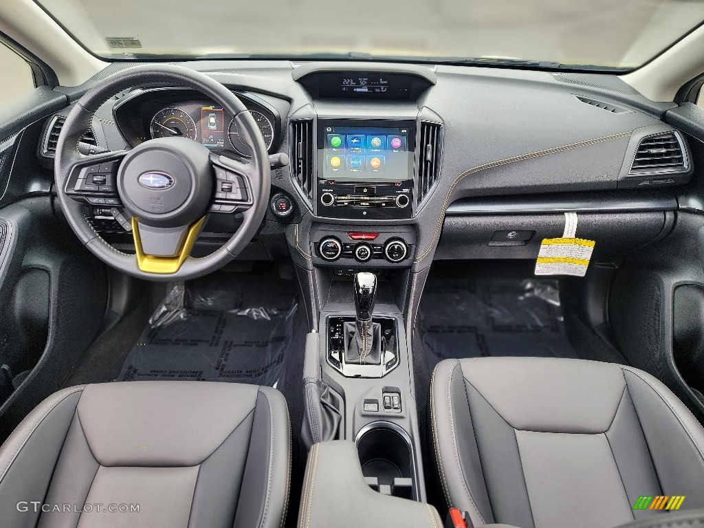 2021 Crosstrek Sport - Plasma Yellow Pearl / Gray photo #4
