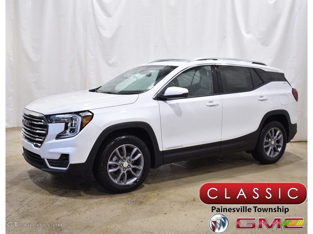 2022 Terrain SLT AWD - White Frost Tricoat / Medium Ash Gray/­Jet Black photo #1