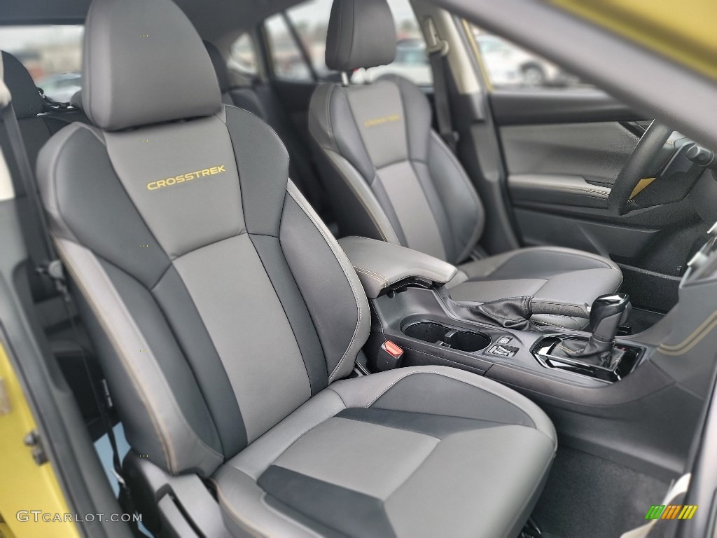 2021 Crosstrek Sport - Plasma Yellow Pearl / Gray photo #20