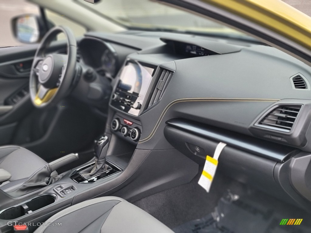 2021 Crosstrek Sport - Plasma Yellow Pearl / Gray photo #21