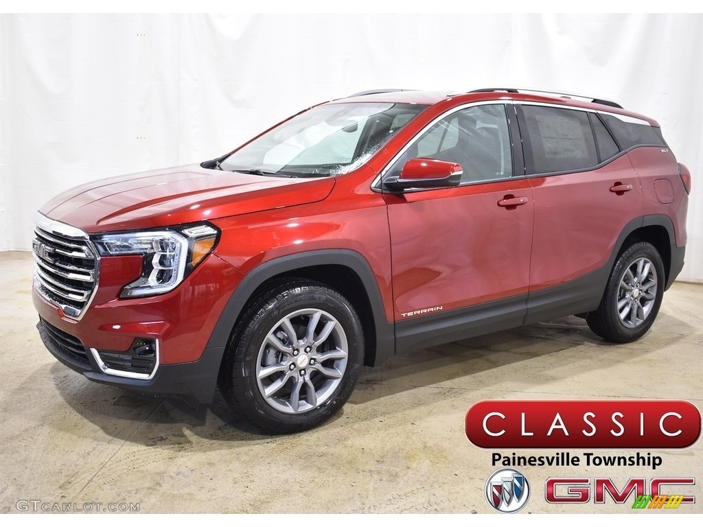 2022 Terrain SLT AWD - Cayenne Red Tintcoat / Jet Black photo #1