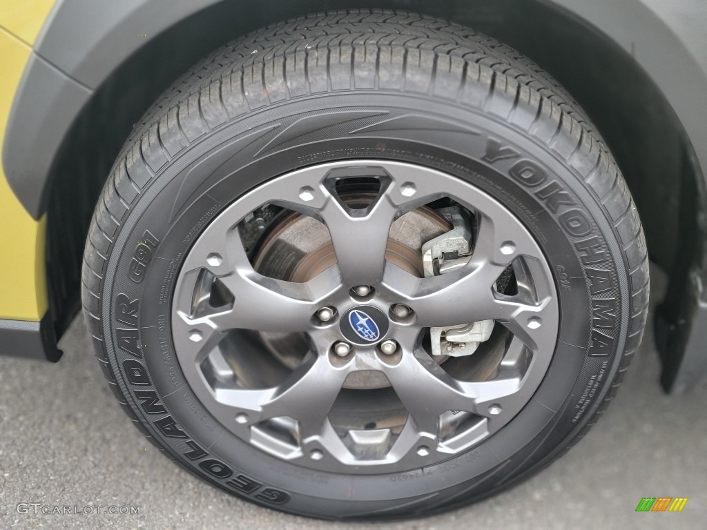 2021 Crosstrek Sport - Plasma Yellow Pearl / Gray photo #29