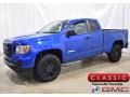 2021 Dynamic Blue Metallic GMC Canyon Elevation Extended Cab 4WD #143618422
