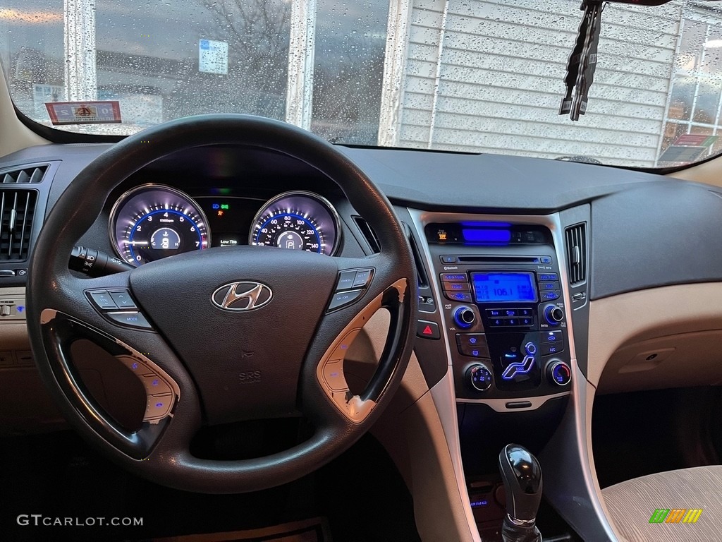 2012 Sonata GLS - Sparkling Ruby Red / Camel photo #16