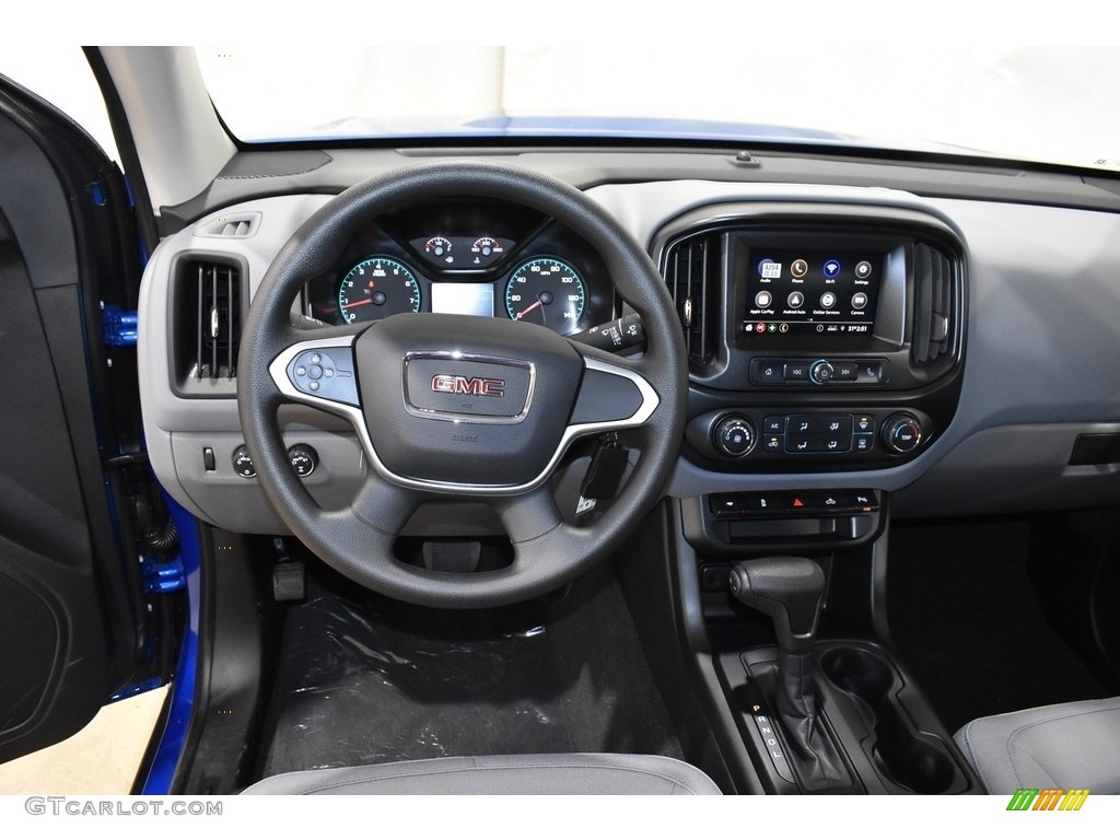 2021 Canyon Elevation Extended Cab 4WD - Dynamic Blue Metallic / Jet Black/Dark Ash photo #9