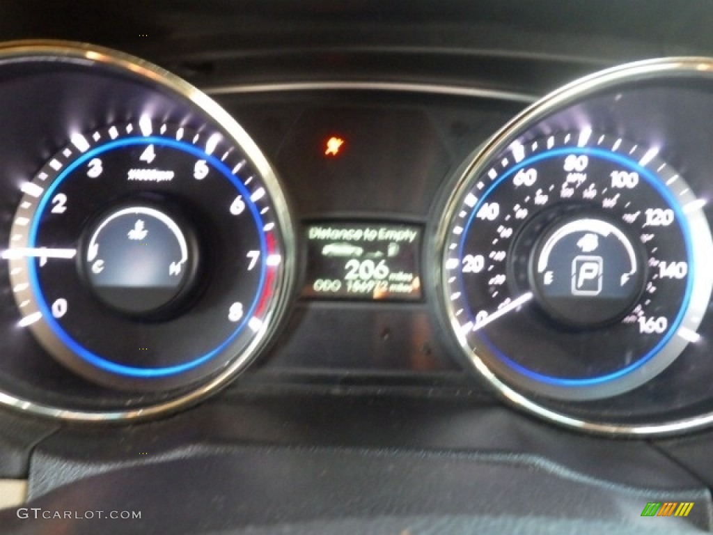2012 Sonata GLS - Sparkling Ruby Red / Camel photo #20