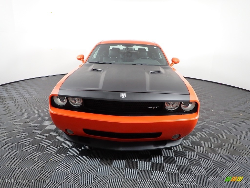 2009 Challenger SRT8 - HEMI Orange / Dark Slate Gray photo #6