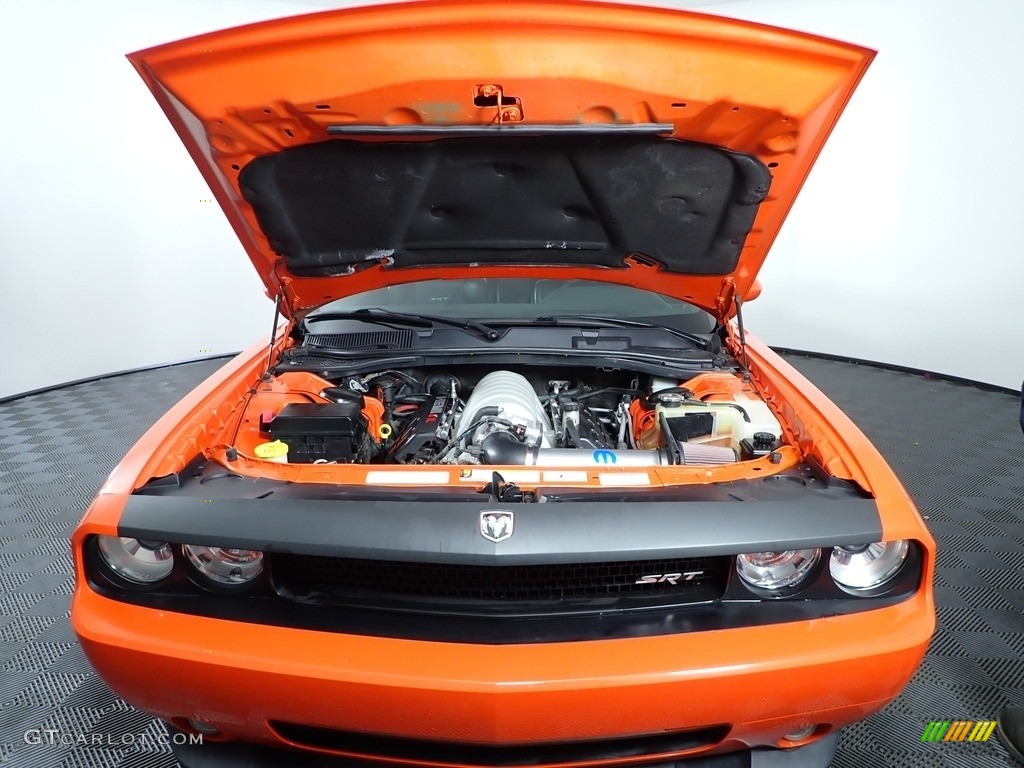 2009 Challenger SRT8 - HEMI Orange / Dark Slate Gray photo #7