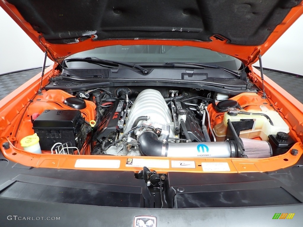2009 Challenger SRT8 - HEMI Orange / Dark Slate Gray photo #8