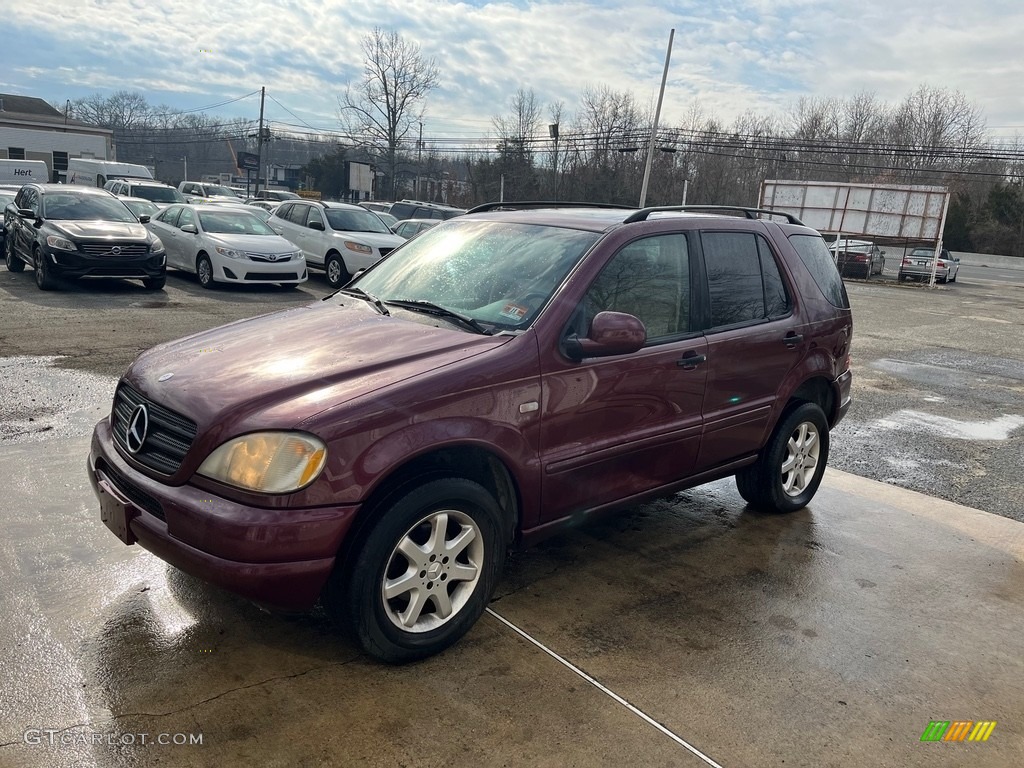 1999 ML 430 4Matic - Ruby Red Metallic / Sand photo #9
