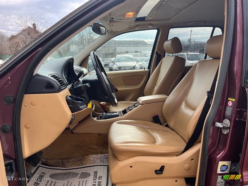 1999 ML 430 4Matic - Ruby Red Metallic / Sand photo #11