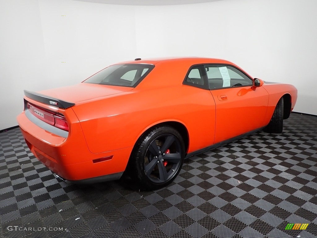 2009 Challenger SRT8 - HEMI Orange / Dark Slate Gray photo #14