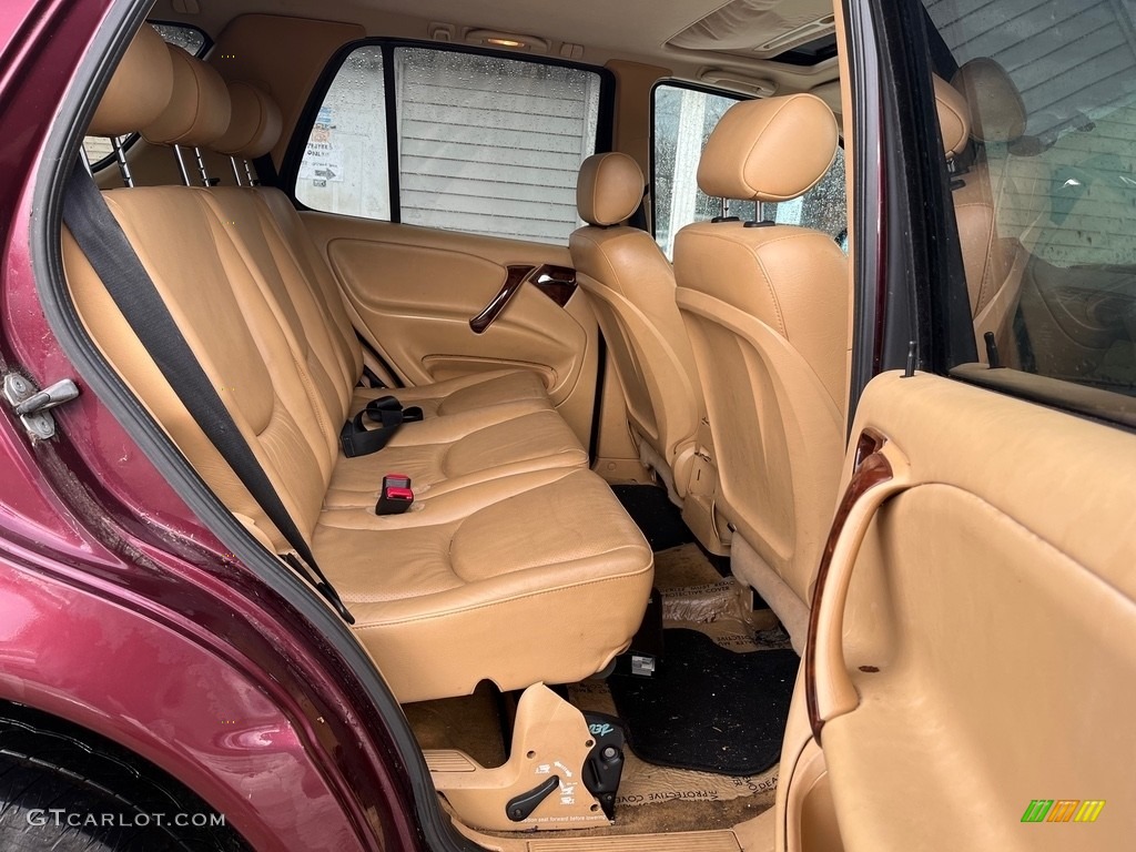 1999 ML 430 4Matic - Ruby Red Metallic / Sand photo #14