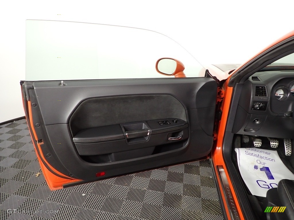2009 Challenger SRT8 - HEMI Orange / Dark Slate Gray photo #15