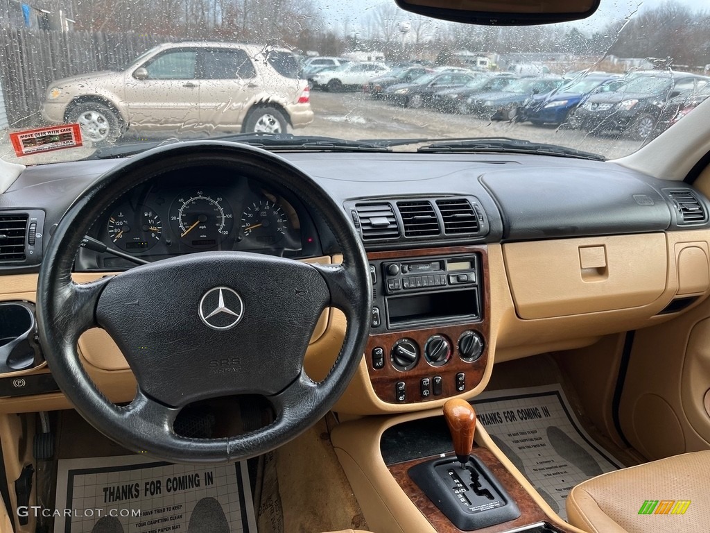 1999 ML 430 4Matic - Ruby Red Metallic / Sand photo #15