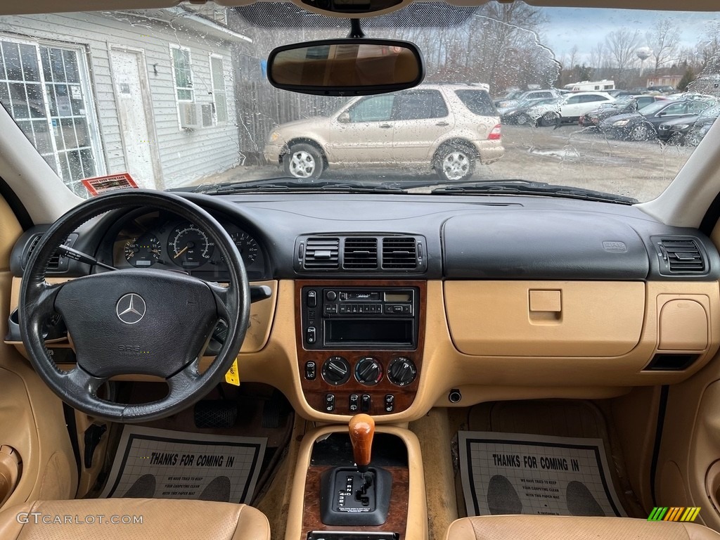 1999 ML 430 4Matic - Ruby Red Metallic / Sand photo #16