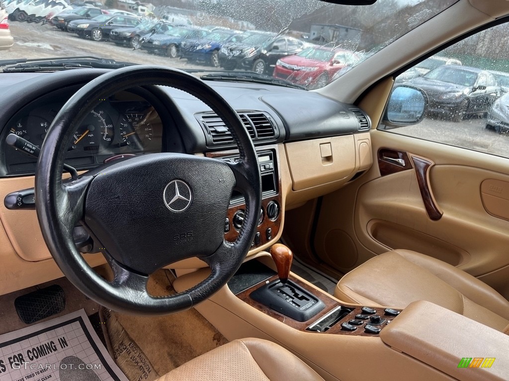 1999 ML 430 4Matic - Ruby Red Metallic / Sand photo #18