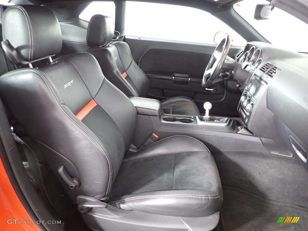 2009 Challenger SRT8 - HEMI Orange / Dark Slate Gray photo #26