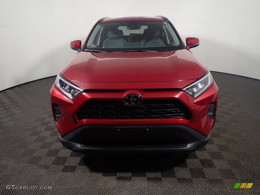 2019 RAV4 XLE - Ruby Flare Pearl / Light Gray photo #7